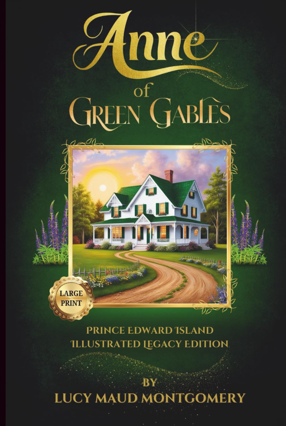 Anne of Green Gables by L. M. Montgomery – Large Print