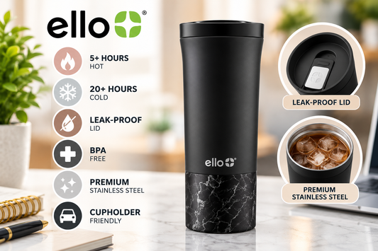 Ello Miri 16 oz Insulated Stainless Steel Travel Mug