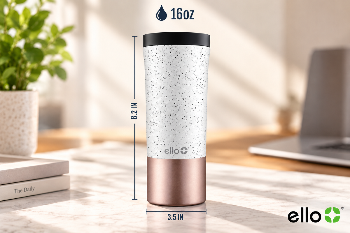 Ello Miri 16 oz Insulated Stainless Steel Travel Mug