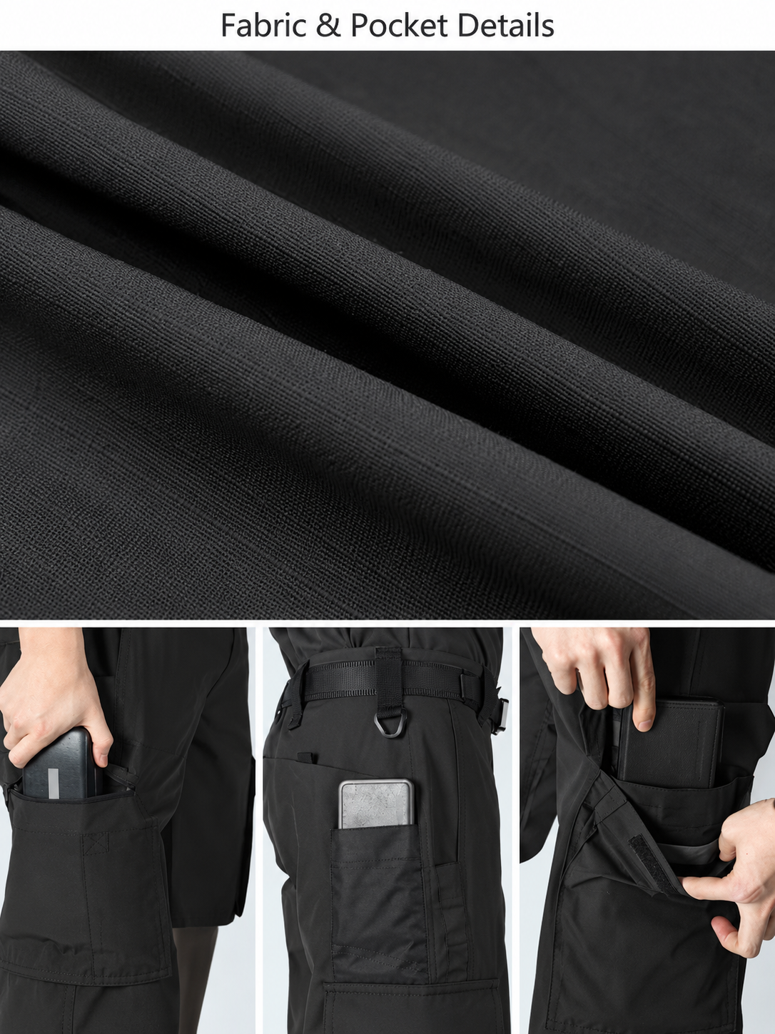 Men's Quick-Dry Tactical Cargo Pants