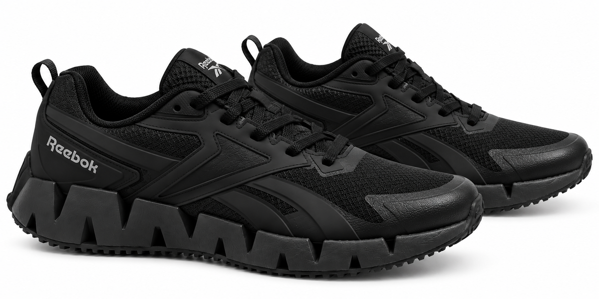 Reebok Zig Dynamica Black Running Sneakers