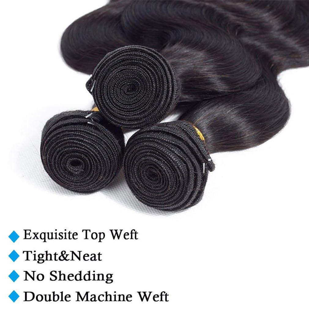 12A Body Wave Bundles – 100% Brazilian Human Hair – 26” 28” 30” (3 Pack) - TiDealz