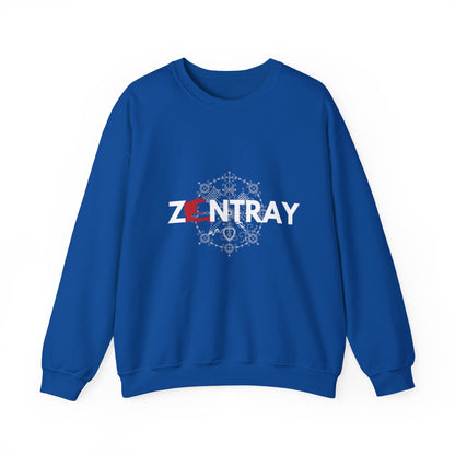 ZANTRAY Heritage Crewneck Sweatshirt | Afro-Mystic Symbol, Cultural Streetwear, Premium Comfort