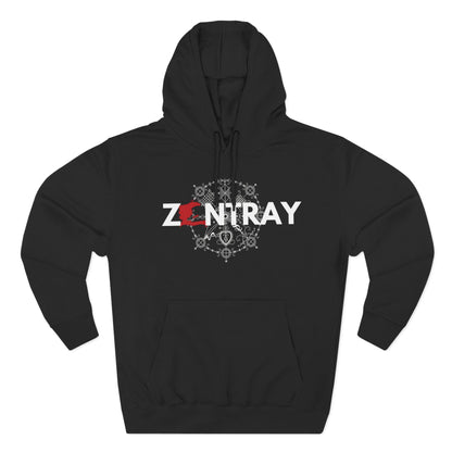 ZANTRAY Logo Hoodie | Afro-Mystic Symbol, Heritage Streetwear