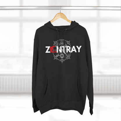 ZANTRAY Logo Hoodie | Afro-Mystic Symbol, Heritage Streetwear