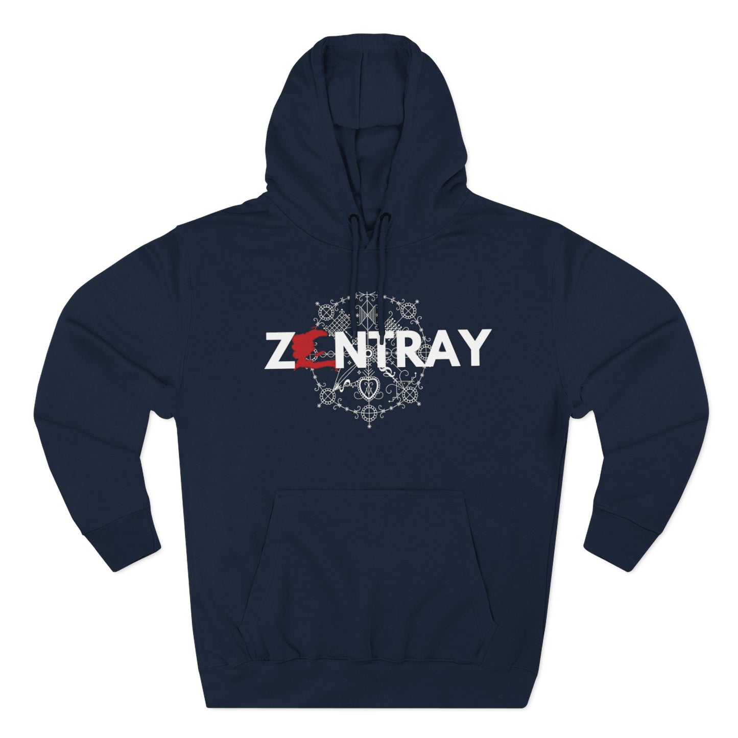 ZANTRAY Logo Hoodie | Afro-Mystic Symbol, Heritage Streetwear