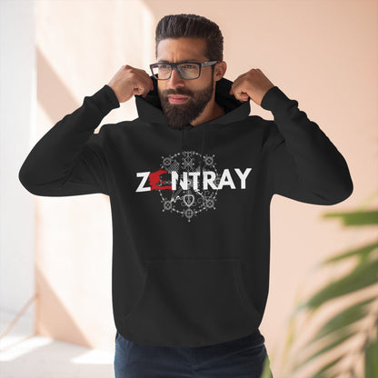 ZANTRAY Logo Hoodie | Afro-Mystic Symbol, Heritage Streetwear