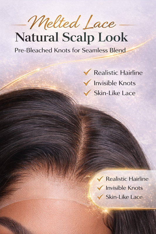 Layered Body Wave Glueless Lace Closure Wig Human Hair – 6x8 HD Lace Pre-Plucked (16 Inch) | TiDealz TiDealz