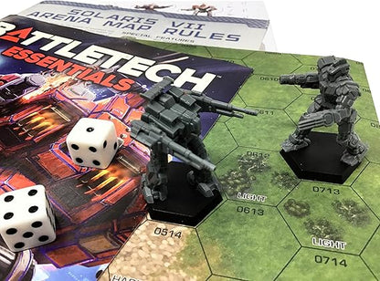 Catalyst Game Labs | BattleTech Essentials | Sci-Fi Miniature Wargame Starter Set (1–2 Players) - TiDealz