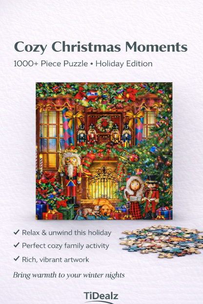 Christmas Advent Calendar Puzzle 2024 – 1008 Piece Holiday Jigsaw Puzzle for Kids & Adults | TiDealz TiDealz