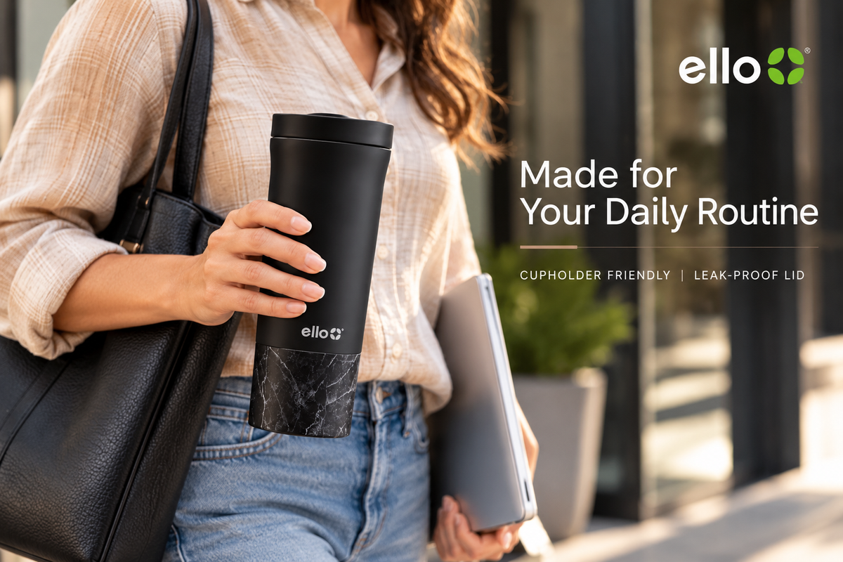 Ello Miri 16 oz Insulated Stainless Steel Travel Mug