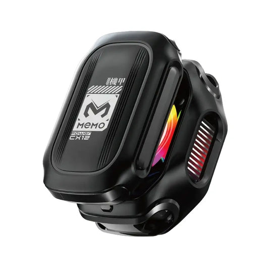 Magnetic Phone Cooler CX12MEMO CX12 Magnetic Phone Cooler – Rechargeable Gaming Radiator with RGB & Temperature Display | TiDealz 2025  – Rechargeable Mobile Radiator with RGB LED