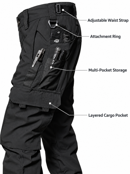 Men's Quick-Dry Tactical Cargo Pants