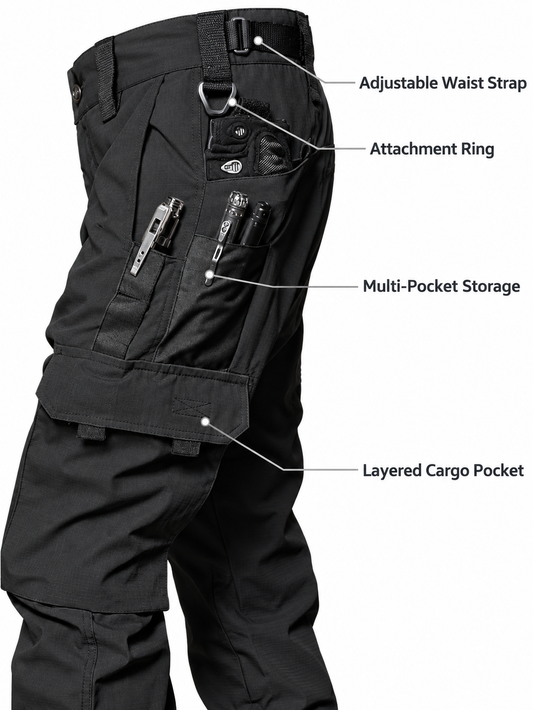 Men's Quick-Dry Tactical Cargo Pants