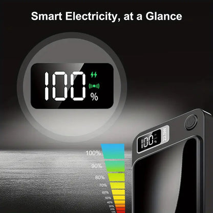 Power Bank 10000 mAh Portable Wireless Charger – 22.5W Fast Charging – Compatible with iPhone 16/15/14/13/12 & Android