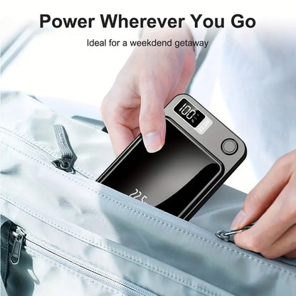 Power Bank 10000 mAh Portable Wireless Charger – 22.5W Fast Charging – Compatible with iPhone 16/15/14/13/12 & Android