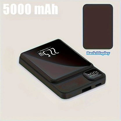 Power Bank 10000 mAh Portable Wireless Charger – 22.5W Fast Charging – Compatible with iPhone 16/15/14/13/12 & Android