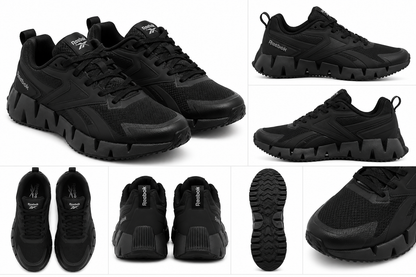 Reebok Zig Dynamica Black Running Sneakers