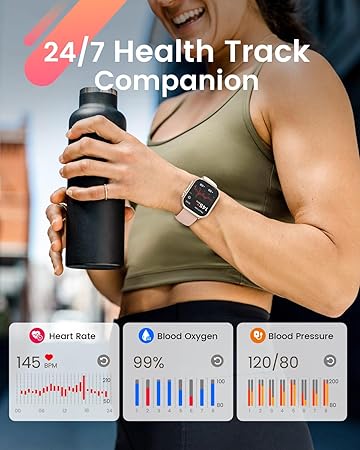 Smart Watch for Women – Fitness Tracker with Bluetooth Calls, SpO₂ - TiDealz