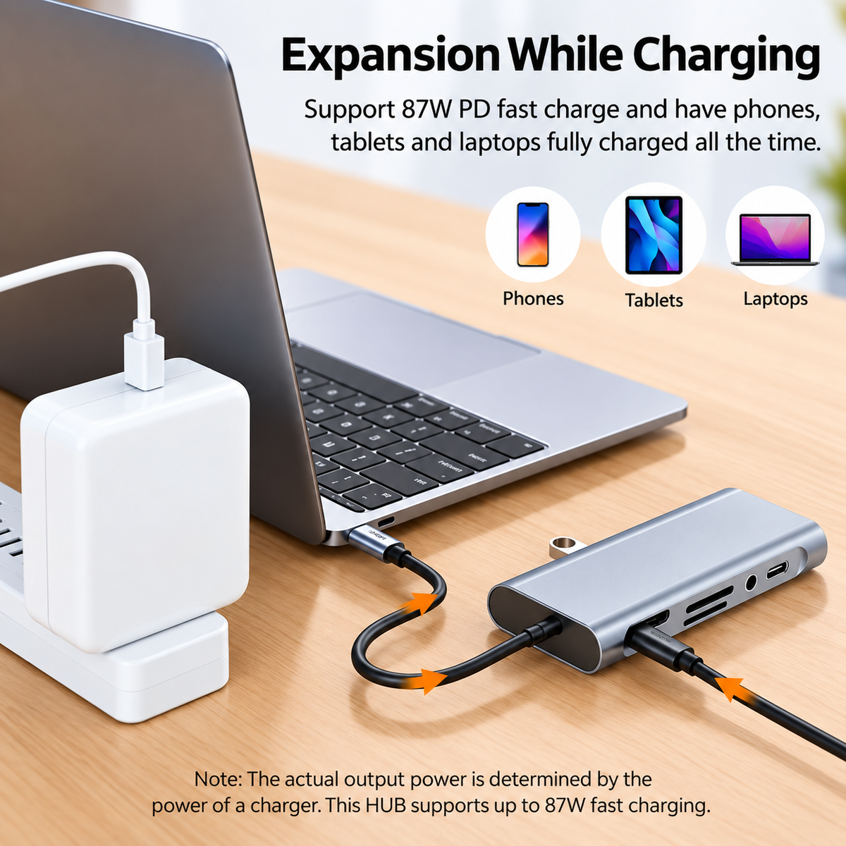 11-in-1 USB-C Hub Docking Station with HDMI, Ethernet & 4 USB