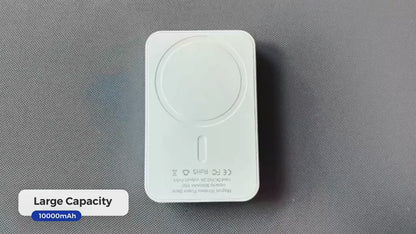 Power Bank 10000 mAh Portable Wireless Charger – 22.5W Fast Charging – Compatible with iPhone 16/15/14/13/12 & Android